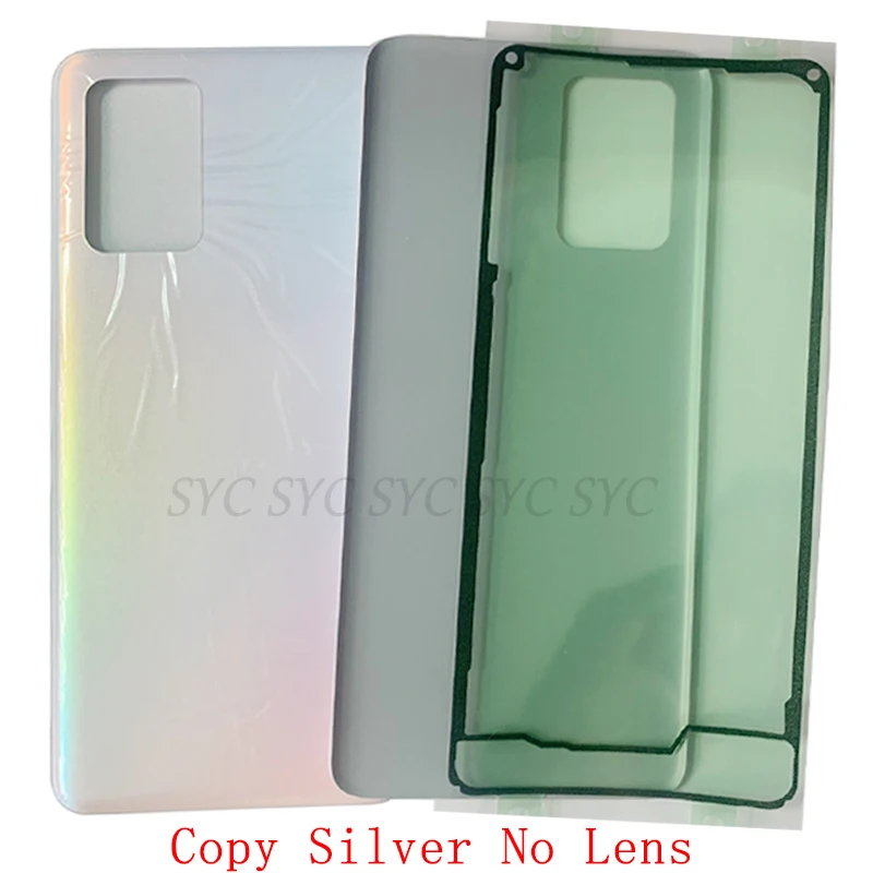 Battery Cover Rear Door Case Housing For OPPO Reno 6 Lite Back Cover with Adhesive Sticker Repair Parts image 2