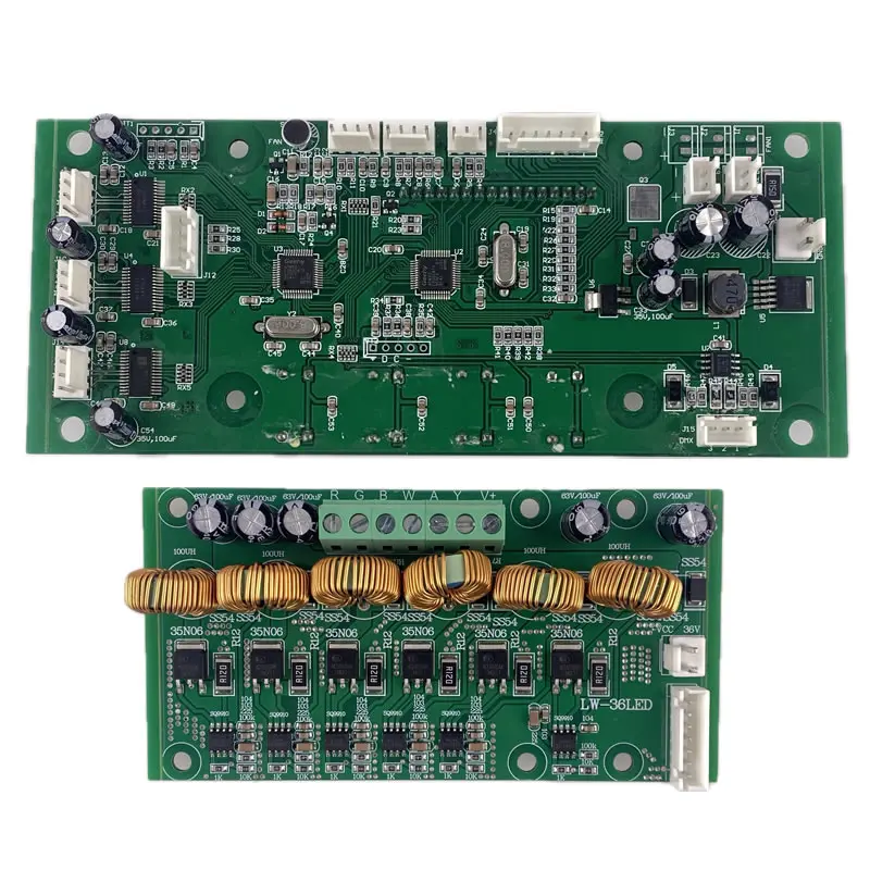 

LW Lyre Zoom Wash Led 36x18w Moving Head Light DMX PCB Main Display Board Motherboard