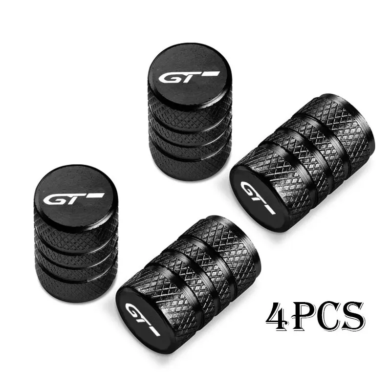 Car Wheel Tire Valve Caps Tyre Stem Covers Airdust Waterproof For Peugeot GT GTLine RCZ 308 508 3008 5008 Accessories