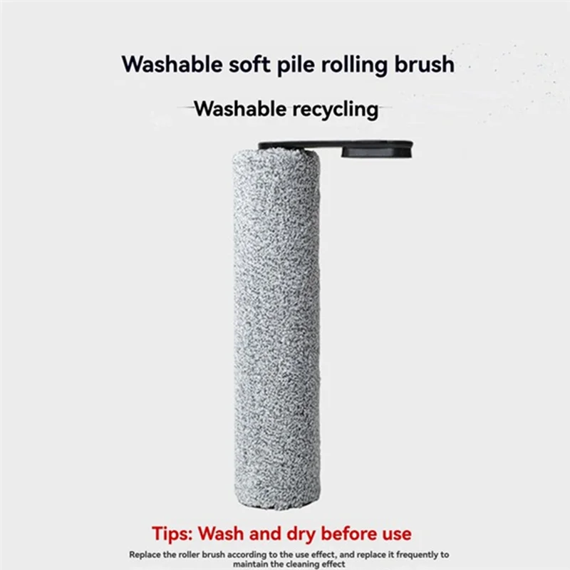 A76G-For Tineco 2.0Slim Floor Scrubber Accessories Roller Brush Floor Cleaning Replacement Pack Brush