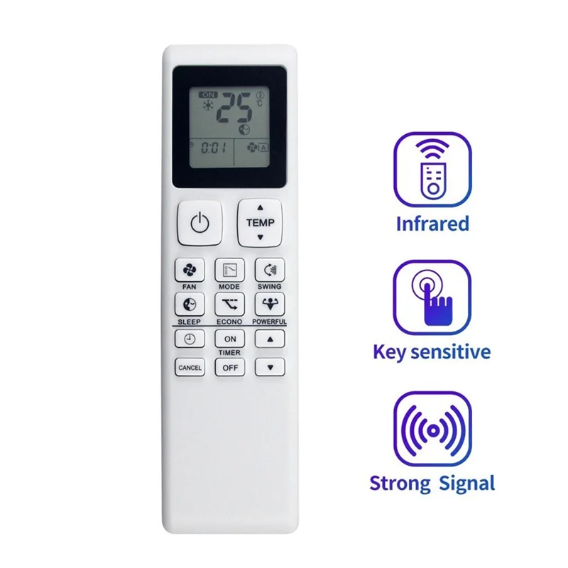 SQPP-استبدال جهاز التحكم عن بعد لمكيف الهواء ARC486A1 لجهاز التحكم عن بعد لمكيف الهواء دايكن ARC486A1 ARC486A2