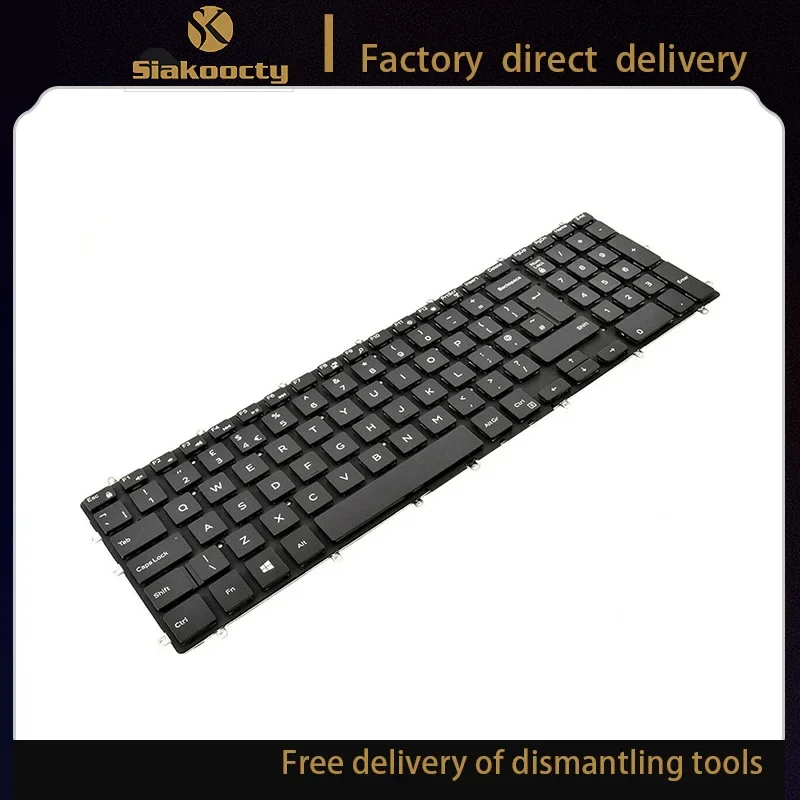

Siakoocty для новой оригинальной клавиатуры Dell Inspiron 15-7566/7567/7577/7786, Великобритания, АНГЛИЙСКАЯ — 0R0G9T