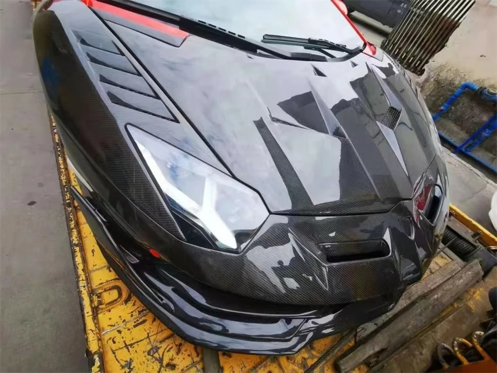 High Quality Upgrade to MSY Style Dry Carbon Fiber Auto Parts Car Front Side Fenders for LP700 6
