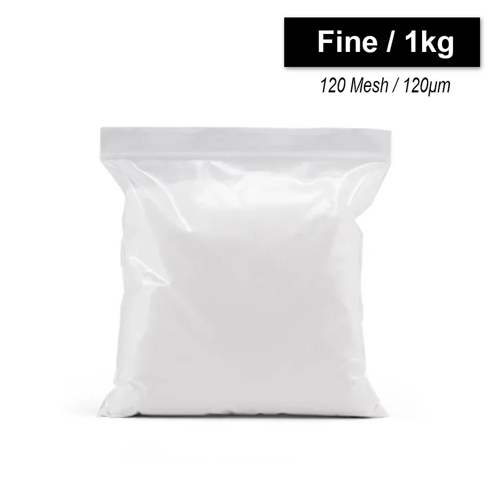 80/100/120 Mesh Dental Sandblasting Powder Aluminum Oxide 1KG Dentistry Denture Base Air Flow Polishing Coarse Alumina Abrasive