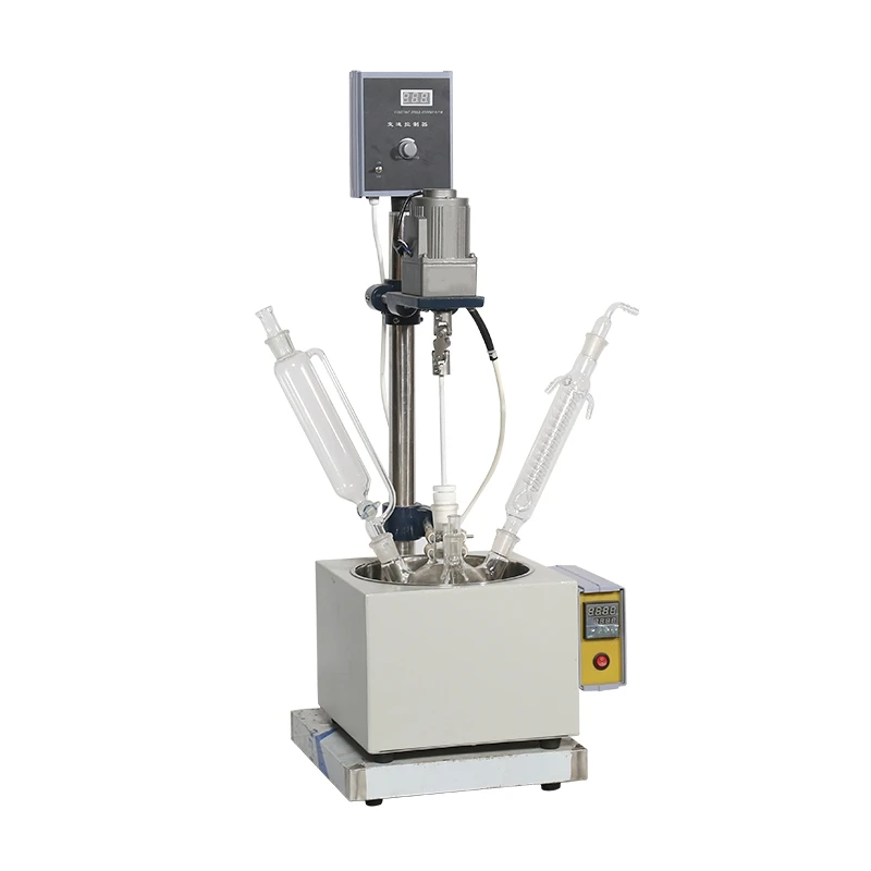 2L Chemical Laboratory Stainless Steel Single-layer Glass Reaction Kettle