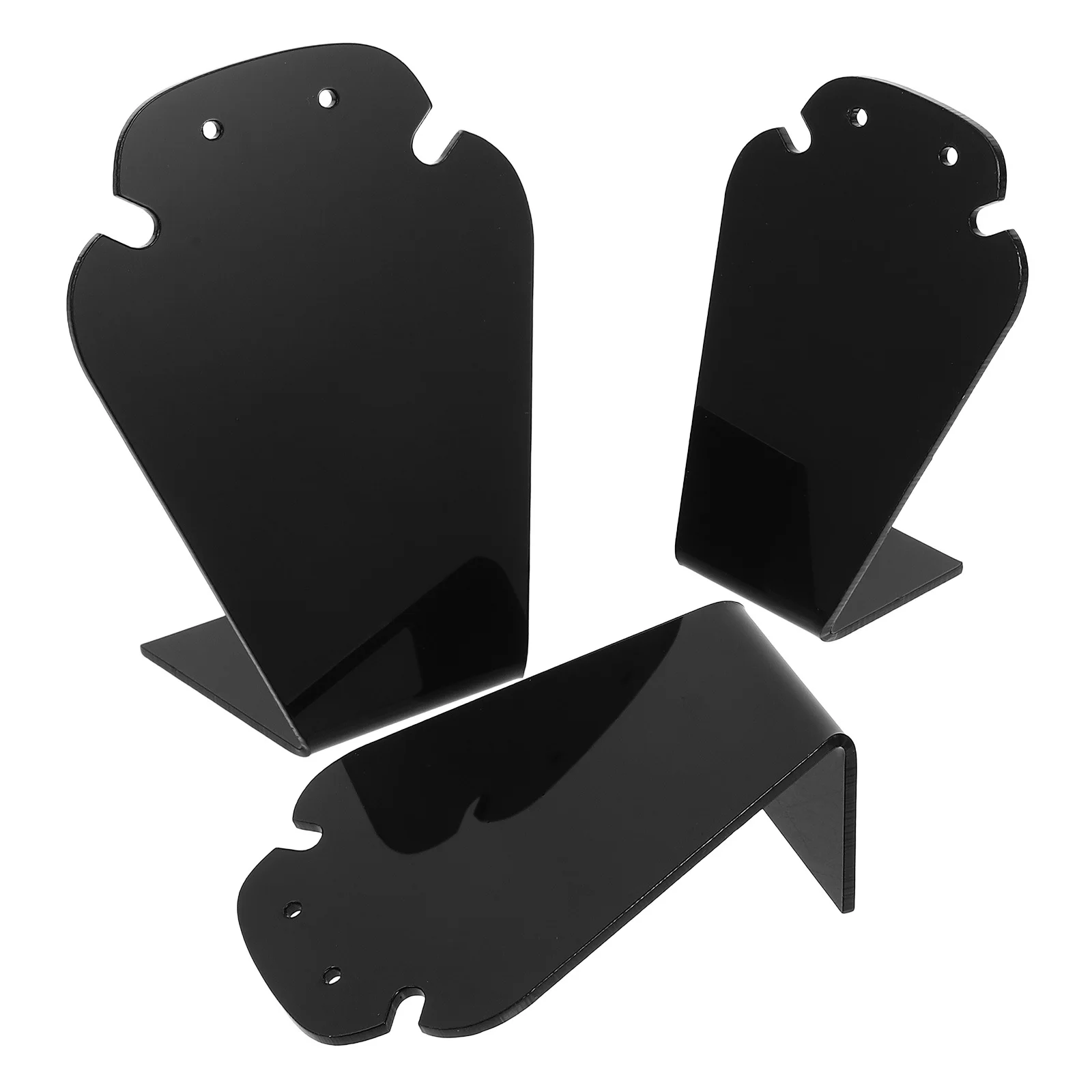 

3 шт., набор подставок для ожерелья, многофункциональный держатель для ювелирных изделий, органайзер для серег, ожерелья, подставки для розничного использования