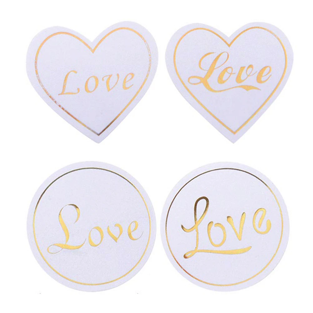 

300pcs Premium Stamping Sticker Love Letters Adhesive Decorative Tape for Scrapbooking Gift Wrapping Photo Album Diary Organizer