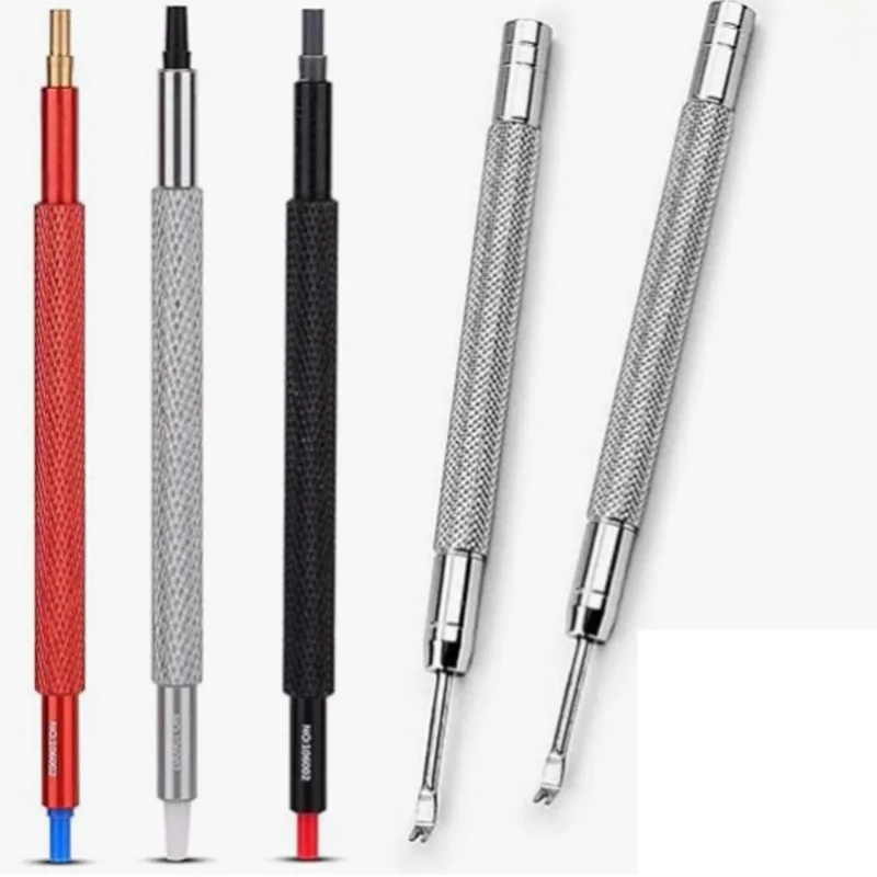 Suitable for 5-piece Watch Pointer Repair Tool Kit, Pointer Setting Tool Push Rod Kit Pointer