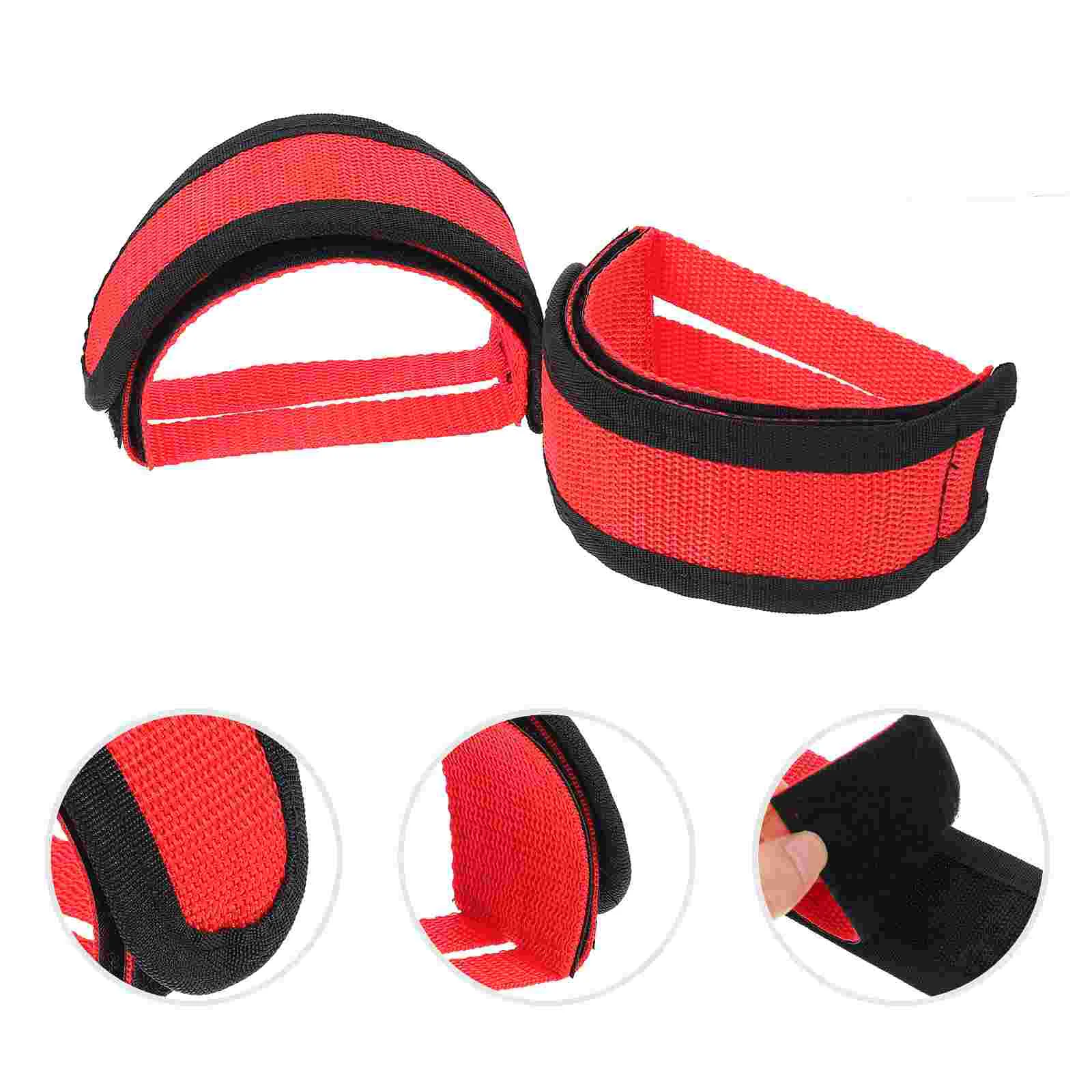 Black Tape Bicycle Muzzle Pedal Strap Fixed Gear Bike Tool Straps Bicycles Supplies Nylon Cycling Footrest Cover Feet Miss