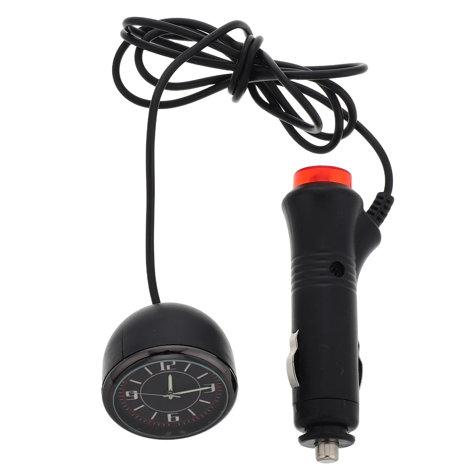

Dashboard Glow In The Dark With Cigarette Lighter Plug Auto Accessories Clock For Car Interior Dashboard Decor Clock Small