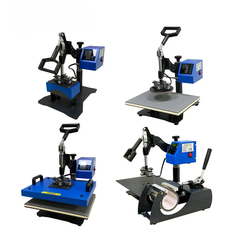 

Mug Heat Transfer Machine With Wrap Around Jigs For Full 360 Degree Mug Printing Capability