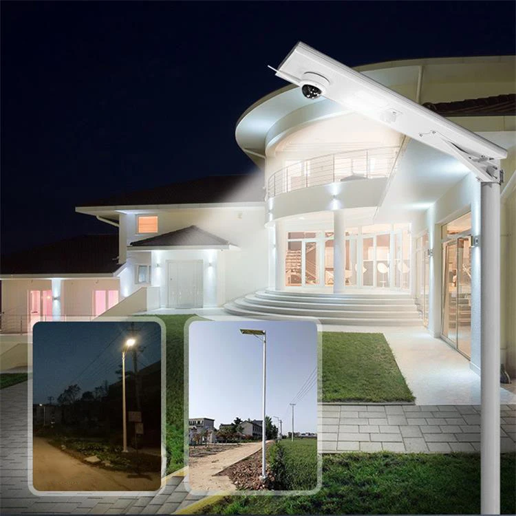 Integrated Solar Street Lights with Cctv Energy Commercial Street Light with  Outdoor