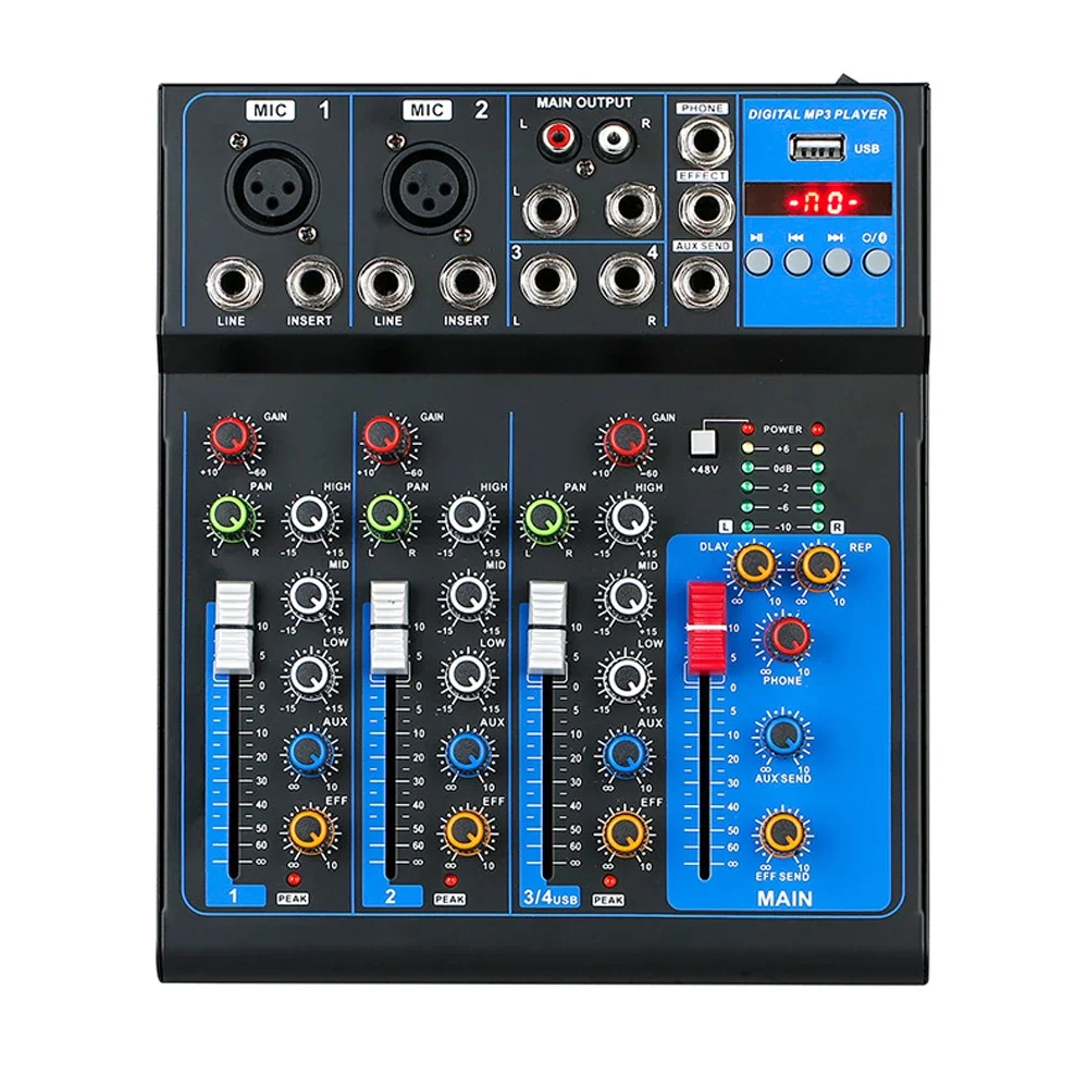 4 Channels Audio Mi… - image