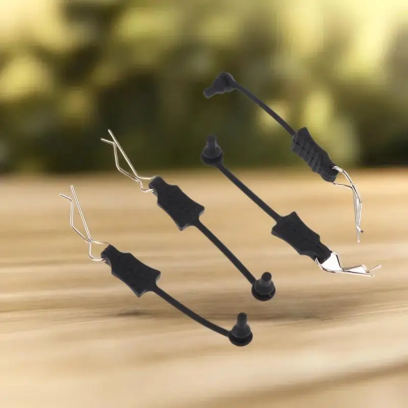 

Обновите модель радиоуправляемого автомобиля в масштабе 1/10 1/8 с 4 силиконовыми гелевыми зажимами для кузова, совместимым с Arrma Granite Kraton 6s