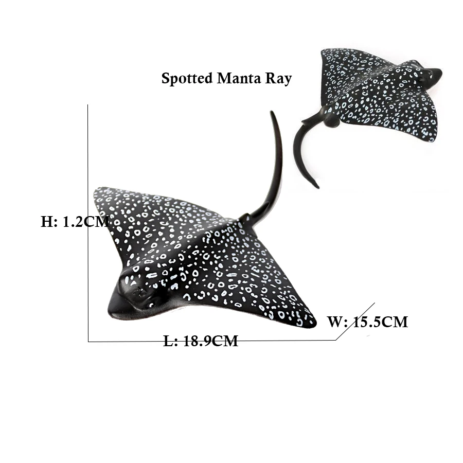 Stingray-プラスチック製の置物,海洋動物の置物,アニメの置物,子供のおもちゃ, 誕生日飾り、不思議なおもちゃ、トイ・ストーリー、どうぶつの森、高品質なぬいぐるみ、アナログミニチュア