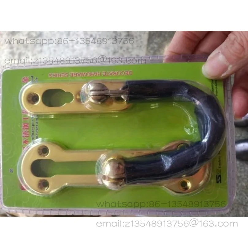 Thickened safety chain door bolt 304 stainless steel anti-theft chain lock factory direct sales