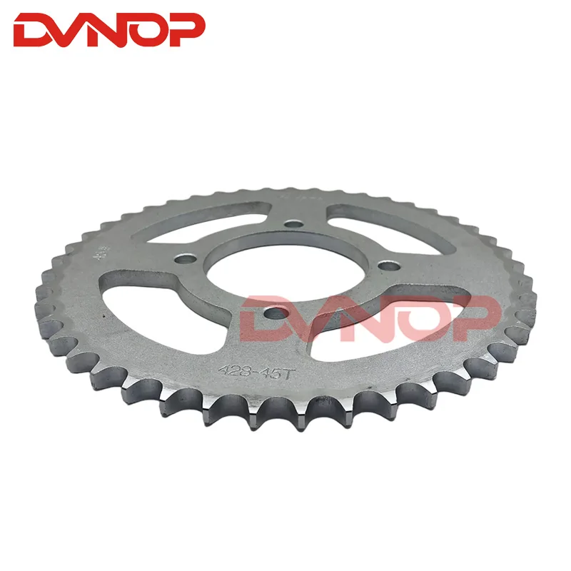 Motorcycle Spare part Chain set with gear sprocket 45T 118L for Yamha YBR125 YBR 125 125cc