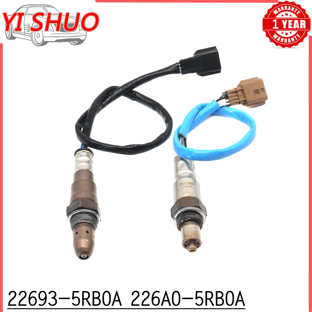 Car 22693-5RB0A 226A0-5RB0A Upstream+Downstream Air Fuel Ratio Lambda O2 Oxygen Sensor for Nissan Kicks 1.6L Versa 2018-2022