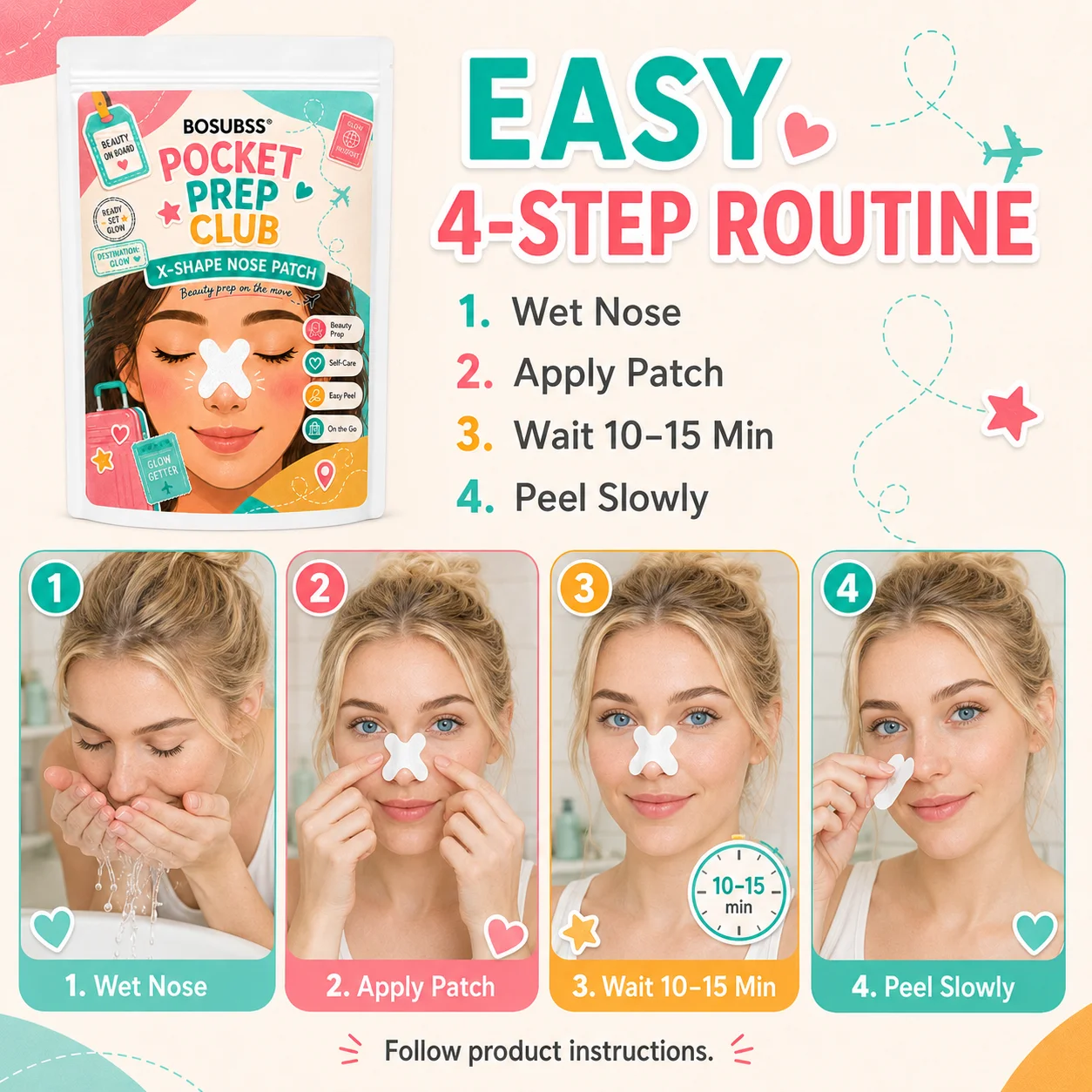 Patch Berbentuk X untuk Perawa - X Beauty Makeup ulasan dan harga