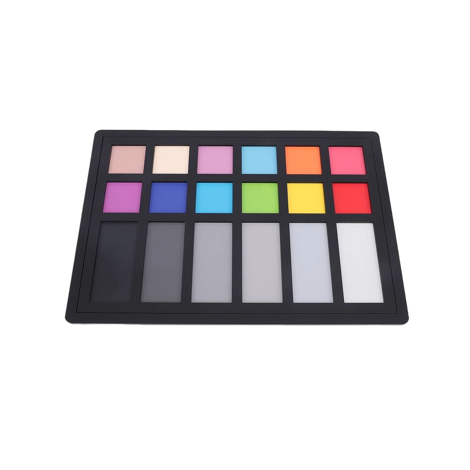 18 Color Correction Charts 22x15cm Acrylic Portable Camera Color Correction White Balance Card for Digital Photography
