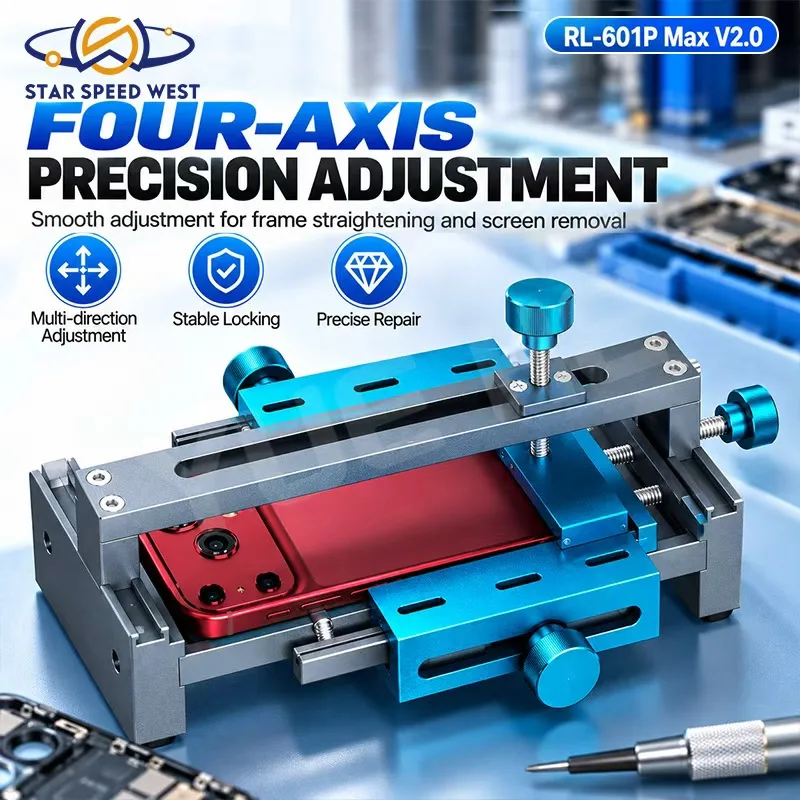 RELIFE RL-601P Max V2.0 Multifunctional Mid frame Repair Tool for iPhone 18 Series Cold Screen Back Cover Glass Removal Tools