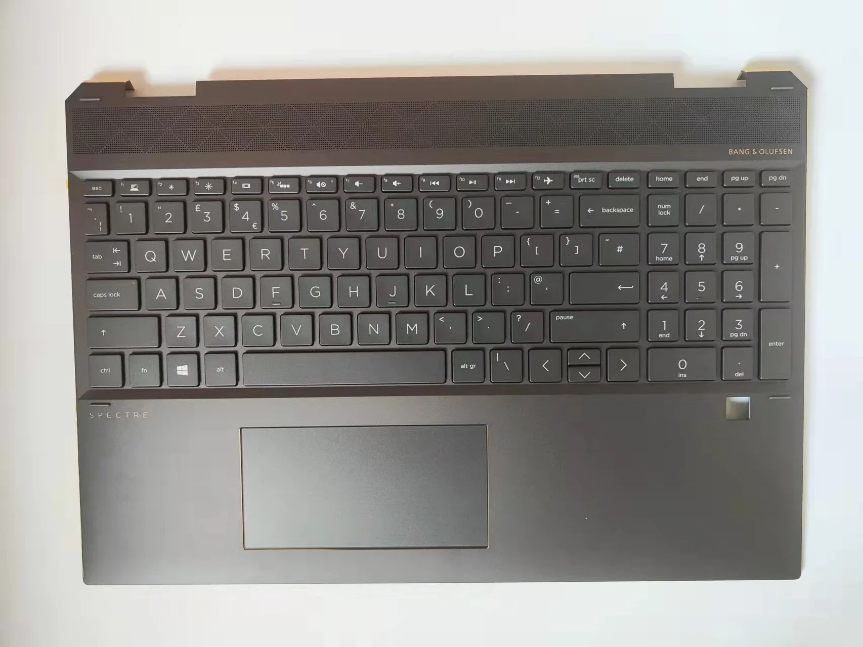 

Ноутбук для HP Spectre 15-DF 15-DF0011TX, крышка клавиатуры C, упор для рук, подсветка, клавиатура, сенсорная панель, чехол TPN-Q213 L38265-001