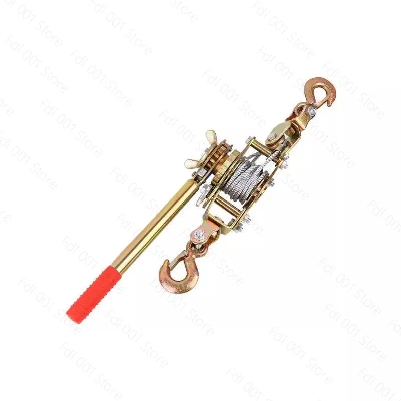 Multifunctional wire tightener  rope tightener Electrical power card Japanese hand double hook  puller