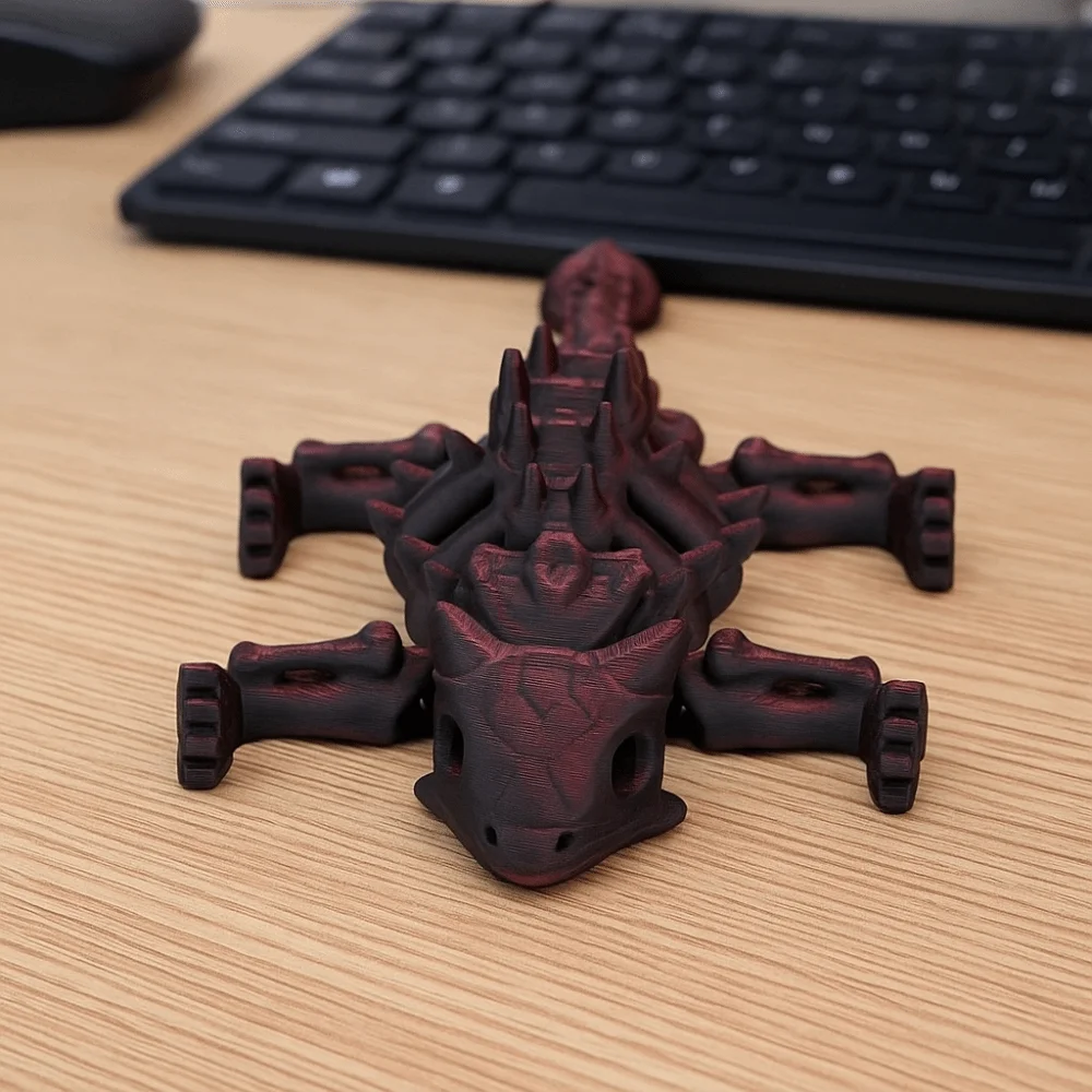 PLA – figurines d'action de dinosaure imprimées en 3D, modèle de dinosaure réaliste fait à la main, jouet d'animaux, artisanat