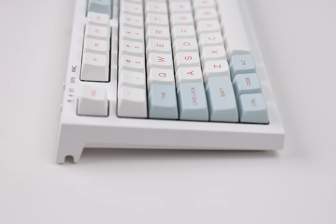 Salmon MDA Keycap PBT Thermal Sublimation Suitable for 108 100 98 97 87 84 68 Keys