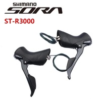 Shimano Sora ST-R3000 DUAL CONTROL LEVER Speed Shifter Right/Left/A Pair 2x9S For Road Bike Bicycle Original Shimano Bike Parts
