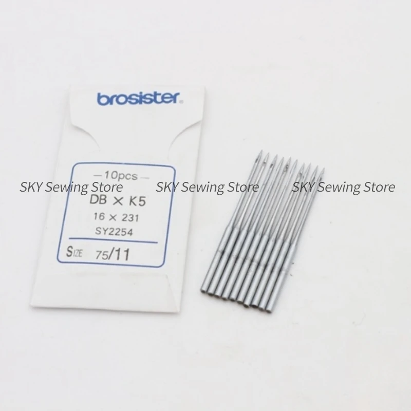 500PCS DBXK5 DBX1 Needles 9 12 14 Taiwan Brosister Needle for Tajima Barudan Swf Happy Toyota Feiya Computer Embroidery Machine