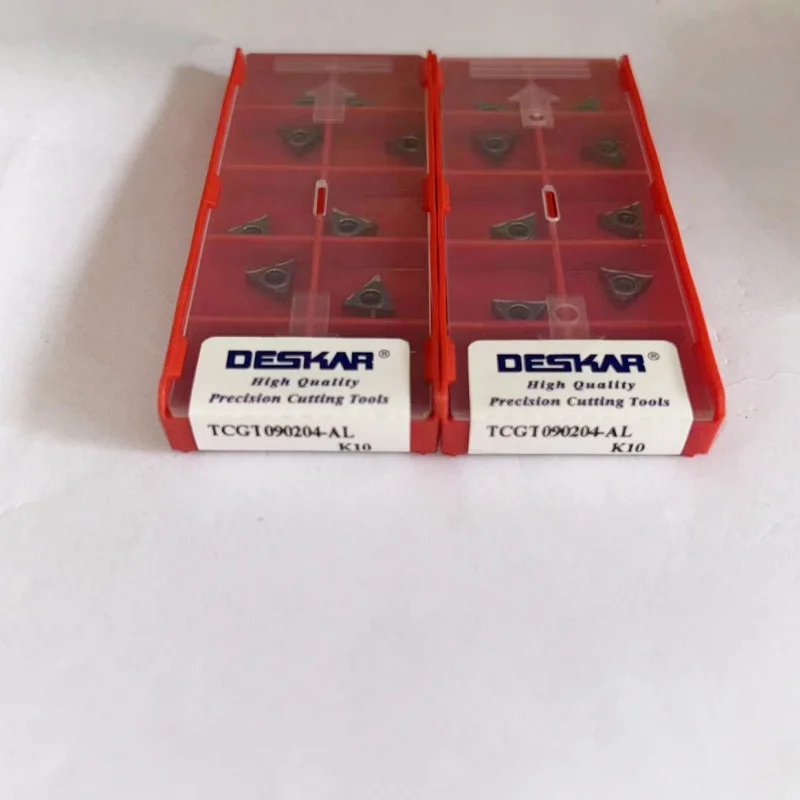 

TCGT090202-AL K10 /TCGT090204-AL K10 /TCGT110202-AL K10 /TCGT110204-AL K10 /TCGT16T302-AL K10 /TCGT16T304-AL K10 Лезвие с ЧПУ 10 шт.