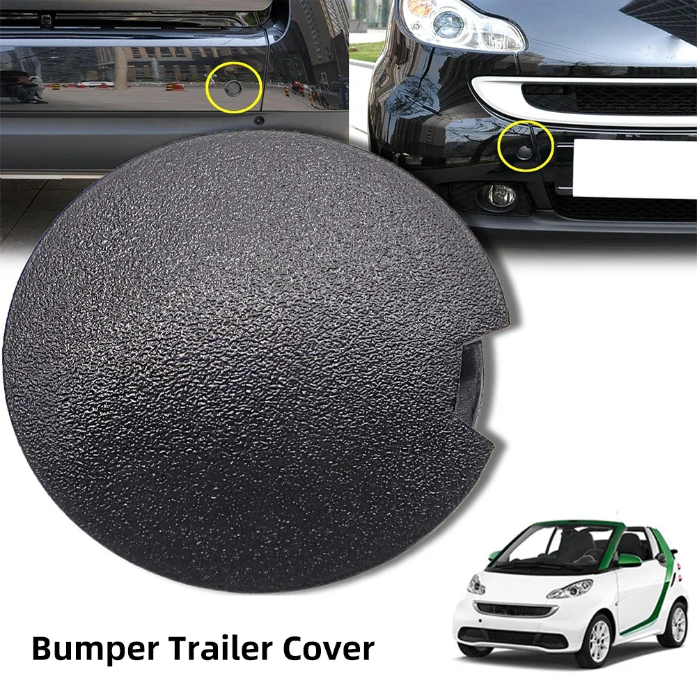 For Smart Fortwo W451 2007-2020 Car Front Rear Bumper Tow Hook Eye Cover Trailer Cap Plug A4518850122 C22A Auto Accessories 2008