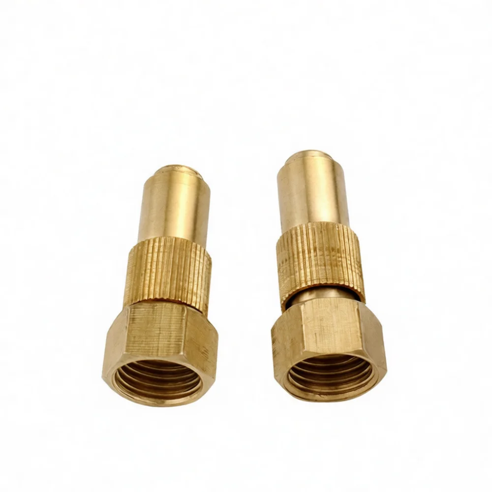 Copper Ceramic Spray Nozzle For Agricultural Sprayer Garden Irrigation Humidification Watering Adjustable Mist Head Part
