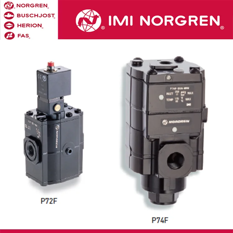 2026 NORGREN soft start/bleed valve P72F-2GC-NNN