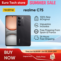 Global Version realme C75 6.72'' 90Hz FHD Display 50MP AI Camera 6000mAh Battery 45W Charge IP69 100% Original Cell Phone