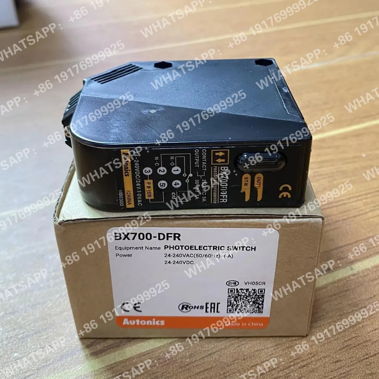 BX700-DFR-T BX700-DFR AUTONICS Sensor de interruptor fotoeléctrico