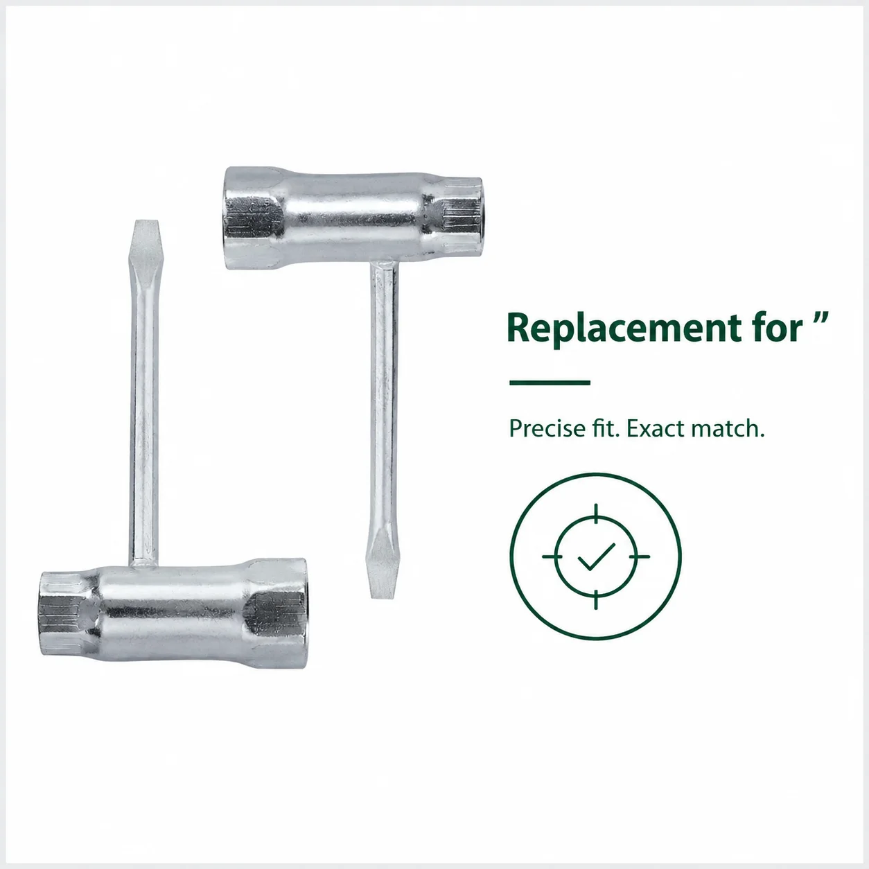 2PCS Kit Chainsaw Scrench T-Wrench 13mm x 19mm Bar Spanner Tool Combination Screwdriver Wrench for Stihl 023 025 MS250 026 024