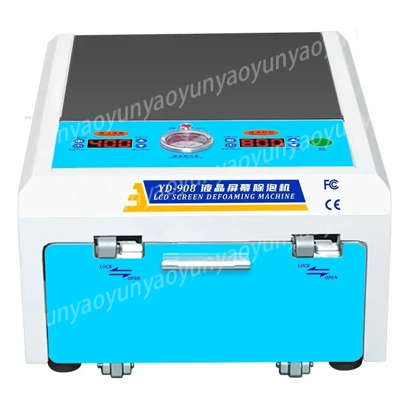 220V 13 Inch YD-908 Large Square Defoamer Flat LCD Screen Durable Safe Daily Use Defoaming Tool