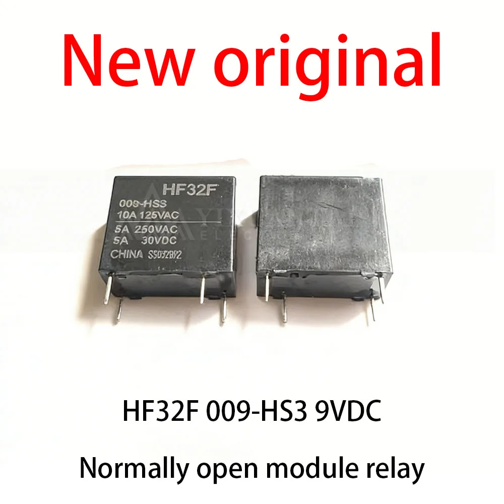 

10Pcs/Lot New original HF32F 009-HS3 9VDC Normally open module relay