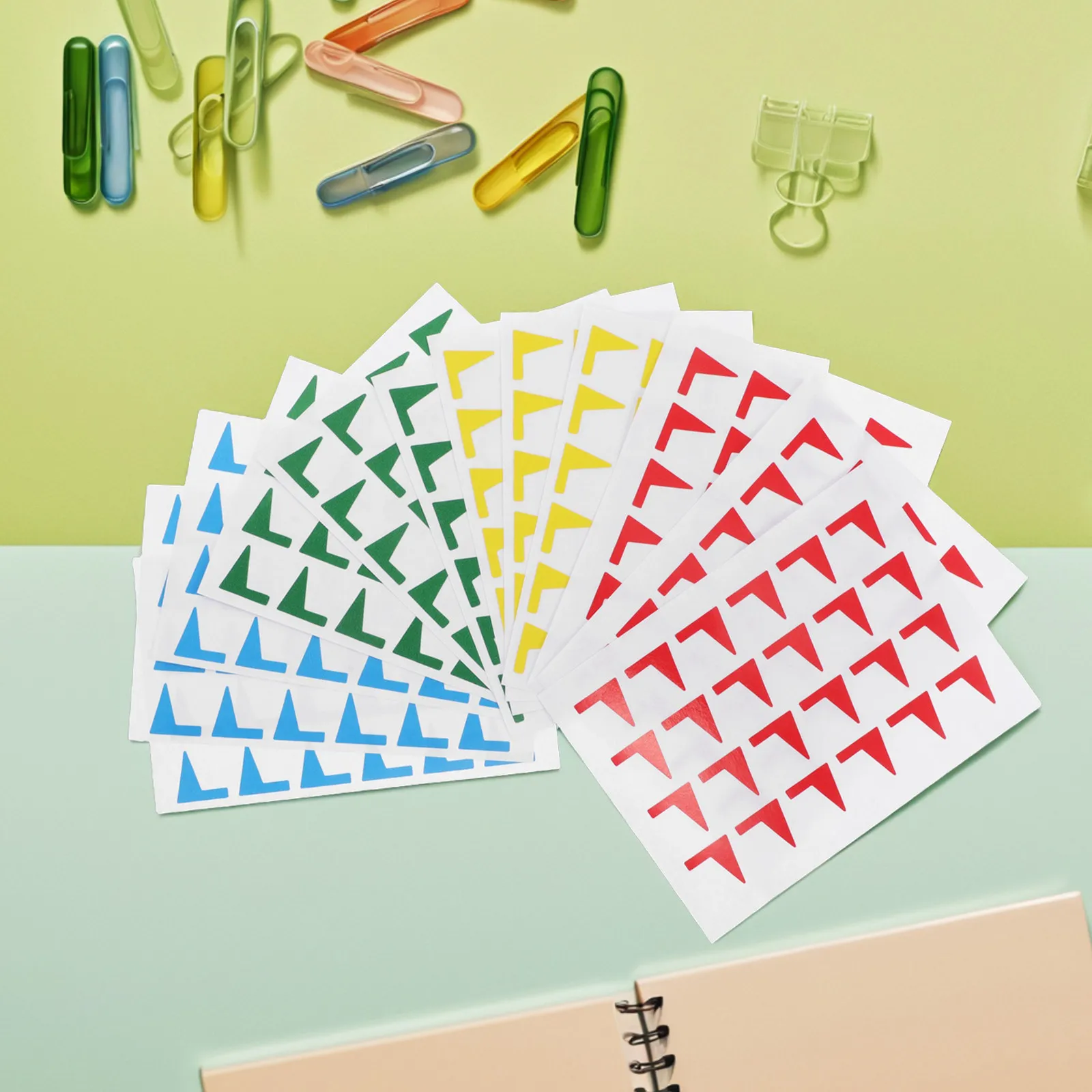 

1Pack Vibrant Flag Stickers Map Marking Tool for Children Learning Geography Self-Stick Planning Labels Decorative Self-Adhesive