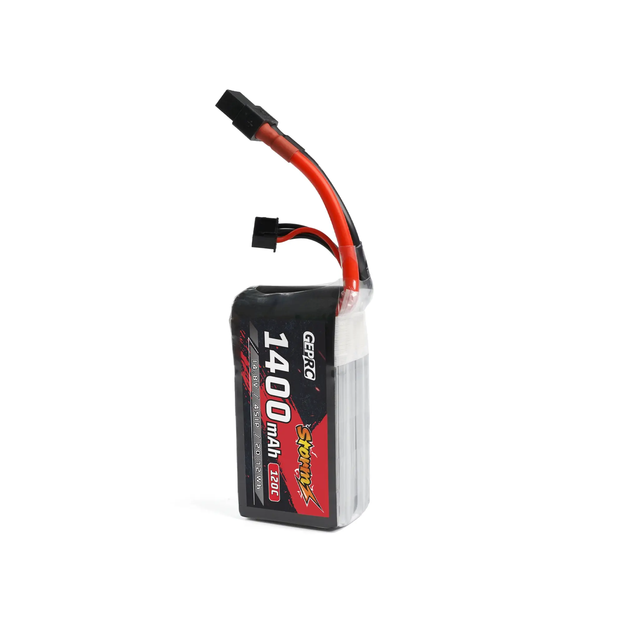 Batteria Lipo GEPRC Storm 4S 1400mAh 120C adatta per drone serie 3-5 pollici per parti di droni serie Freestyle RC FPV Quadcopter