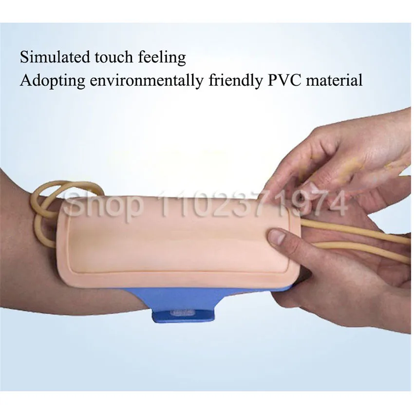 Forearm vein Venous puncture wearable hand model Arm injection Nurse taking blood Training practice Mold