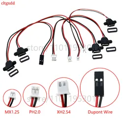cltgxdd Waterproof USB Type C Connector Charging Interface Female Socket With Welding Wire DuPont MX1.25 PH2.0 XH2.54 Port