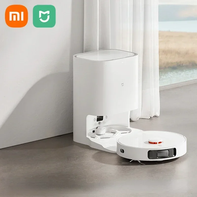 XIAOMI MIJIA Self Cleaning Robot Vacuum Mop 2 Pro Smart Home Cleaning Robot 4000PA Cleaning Tools Dirt Disposal LDS Navigation