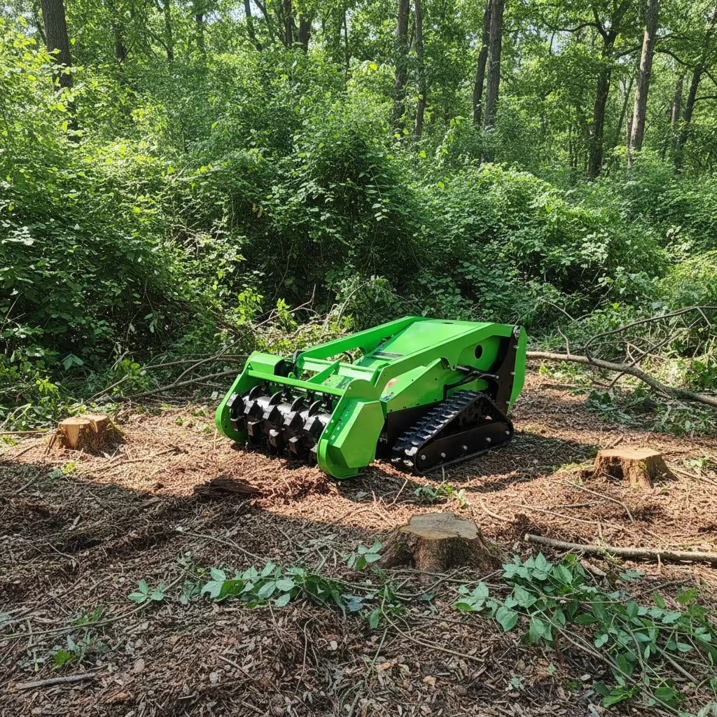 Professional UCARRY Zero Turn Forestry Mulcher Economical Intelligent Lithium Battery Robot Remote Monitoring Garden Farm 1 Year