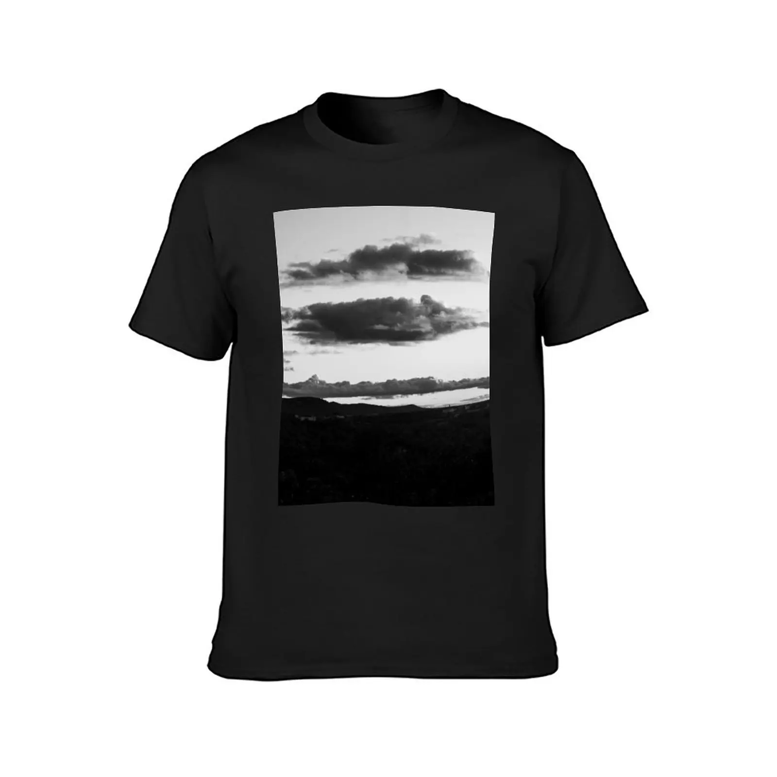 Parallel clouds T-Shirt tops blanks mens clothes