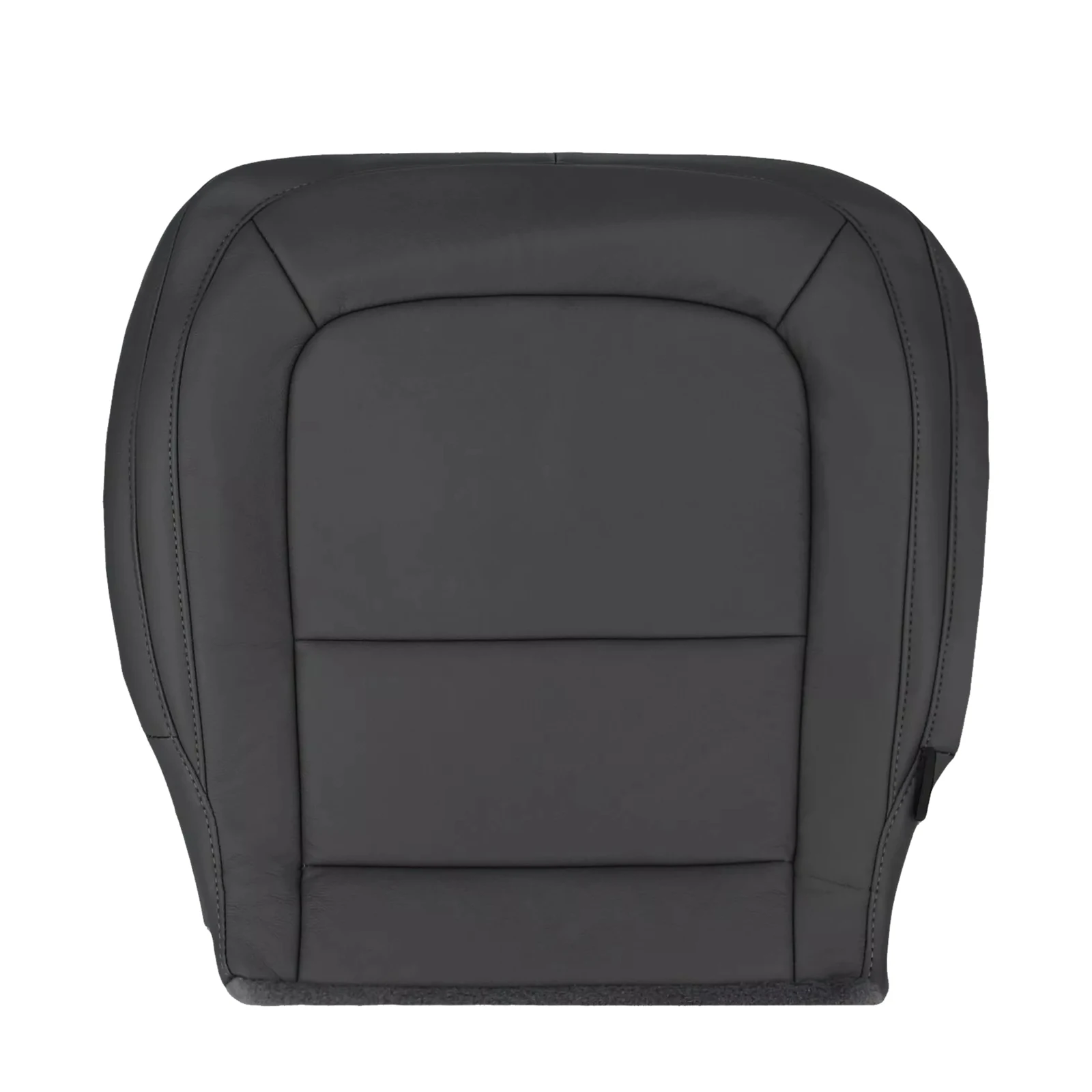 Upgrade Your Cabin with Black Leather Bottom Seat Cover for Chevy Colorado 2015-2022 Fit Driver/Passenger Vehicle Accessories