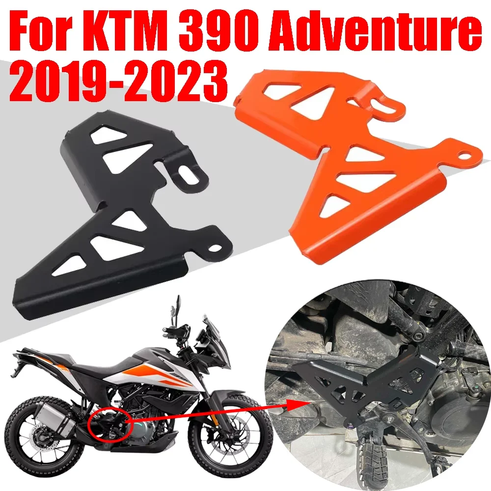 For KTM 390 Adventure ADV 390Adventure 2019 - 2023 2022 Accessories Rear Brake Master Cylinder Guard Protector Protection Cover