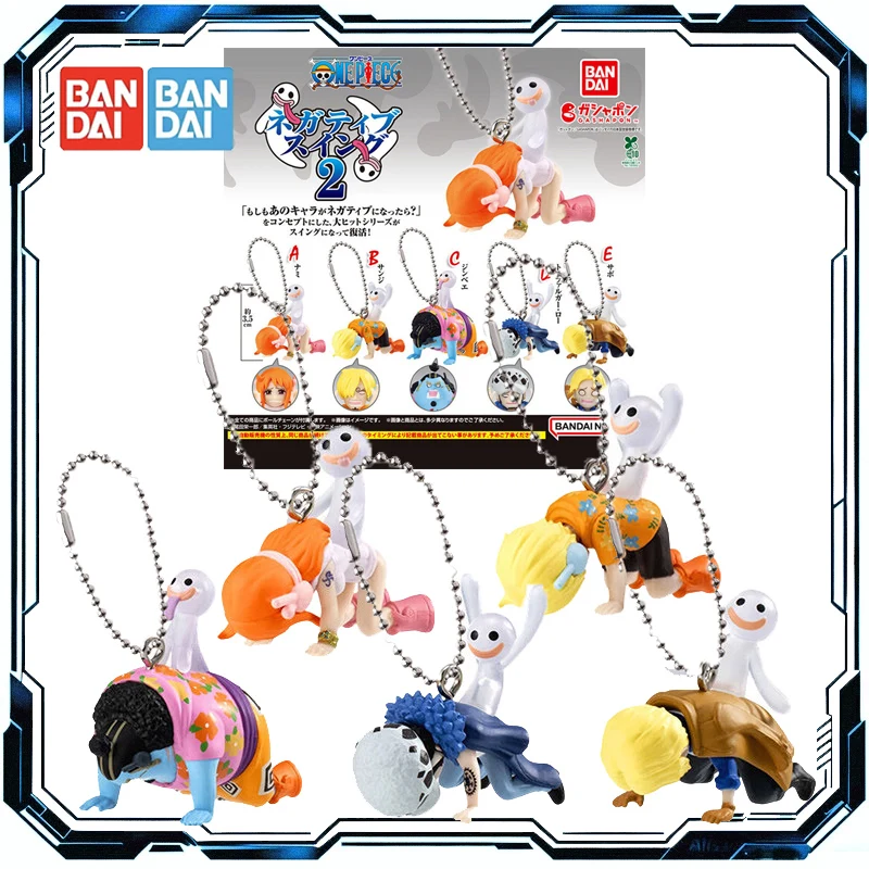 

Bandai Gashapon One Piece Negative Swing 2 Jinbe Nami Law Sanji Action Figure Toys for Boys Girls Gift Collectible Ornaments